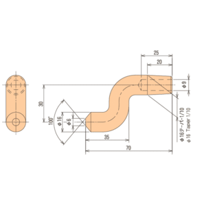 Offset Tip C-16×30H-1/10
