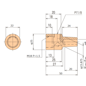 Lower Electrode Holder W-PN-B3